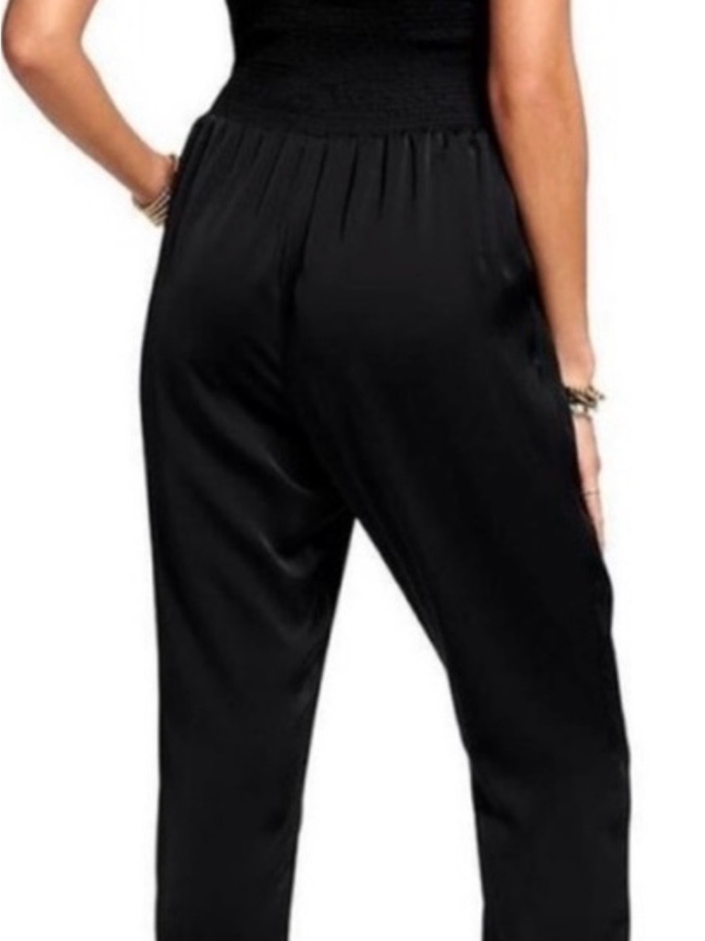 Ramy Brook Black Front Tie Cut Out Jumpsuit Size XXL - Picture 5 of 12